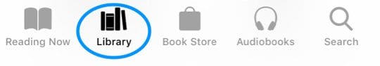Apple Books Library Tab