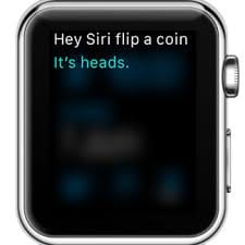 Apple Watch Coin Flip