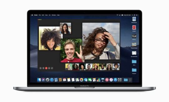 Group FaceTime on macOS Mojave MacBook Mac