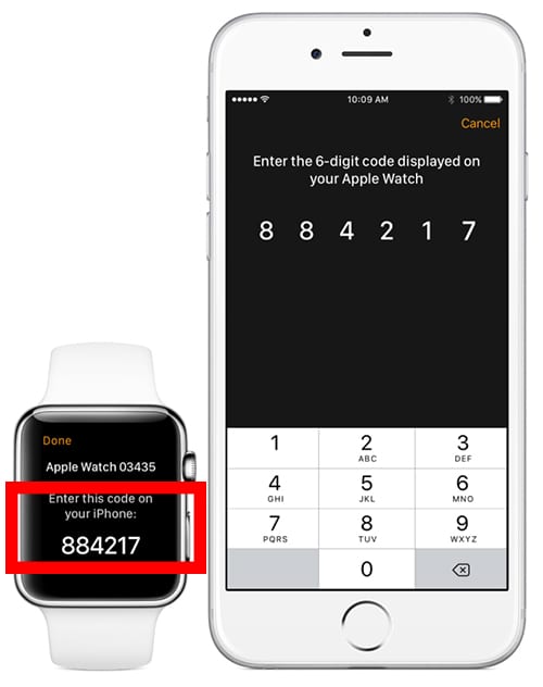 How to set up 6 digit passcode on Apple Watch 2