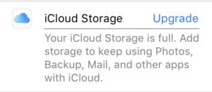 iCloud Photos - Storage