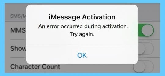 How to Fix FaceTime / iMessage Waiting for Activation