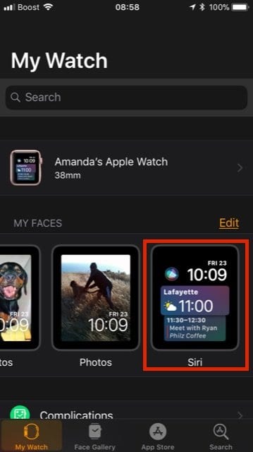 How to Add and Customize Siri Face on Apple Watch