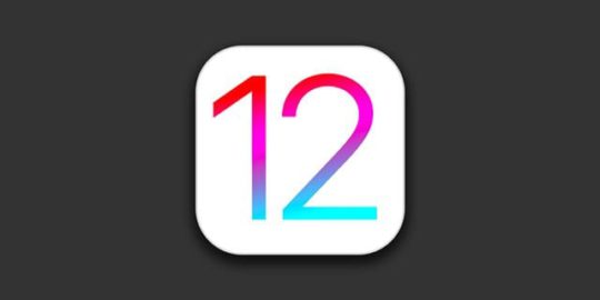 iOS 12 icon and symbol in tile