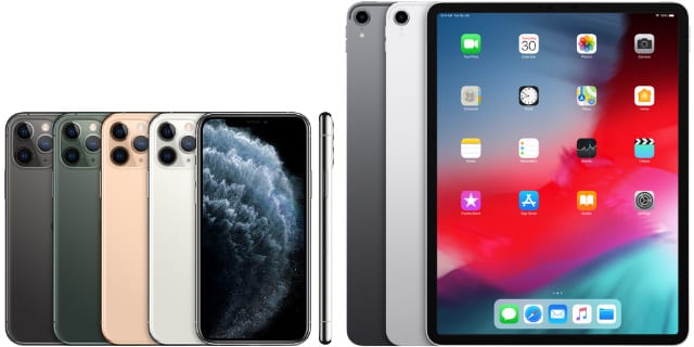 iPhone 11 Pro and iPad Pro 12.9-inch