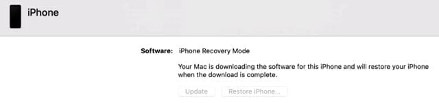Mac Finder in recovery mode