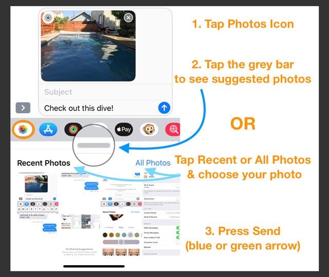 How to Access Your Photos in Messages iOS 12