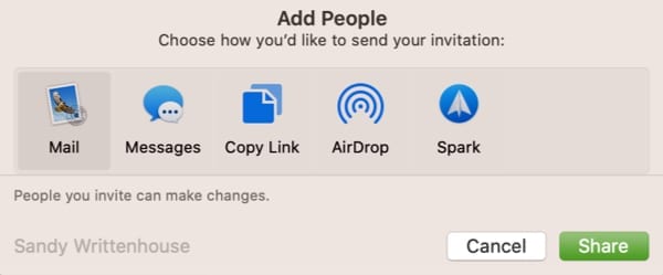 Share Reminders List Add People-Mac