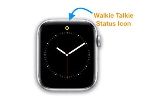 status icon for walkie talkie