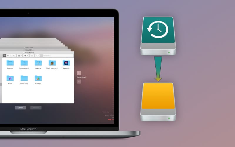 Transfer your Time Machine backups to a new drive