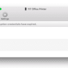 Fix Printer Encryption Credentials Have Expired on Mac