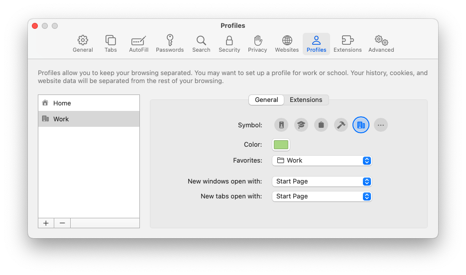 How to Use Profiles in Safari on macOS Sonoma - 7
