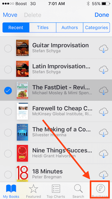 iBooks Not Downloading, how-To