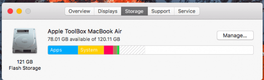 Manage Disk Space in macOS